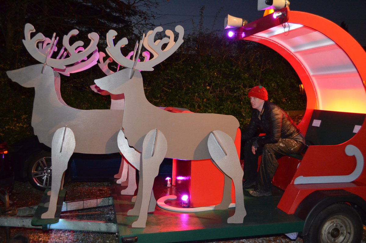 Wednesday, 16th, the sleigh will be at Greengate Lane, The Gables, Scriven Rd, Parkway, Parkgate, Park Grove, Park Avenue, Victoria Ave, Norwood Close, Norwood Court.