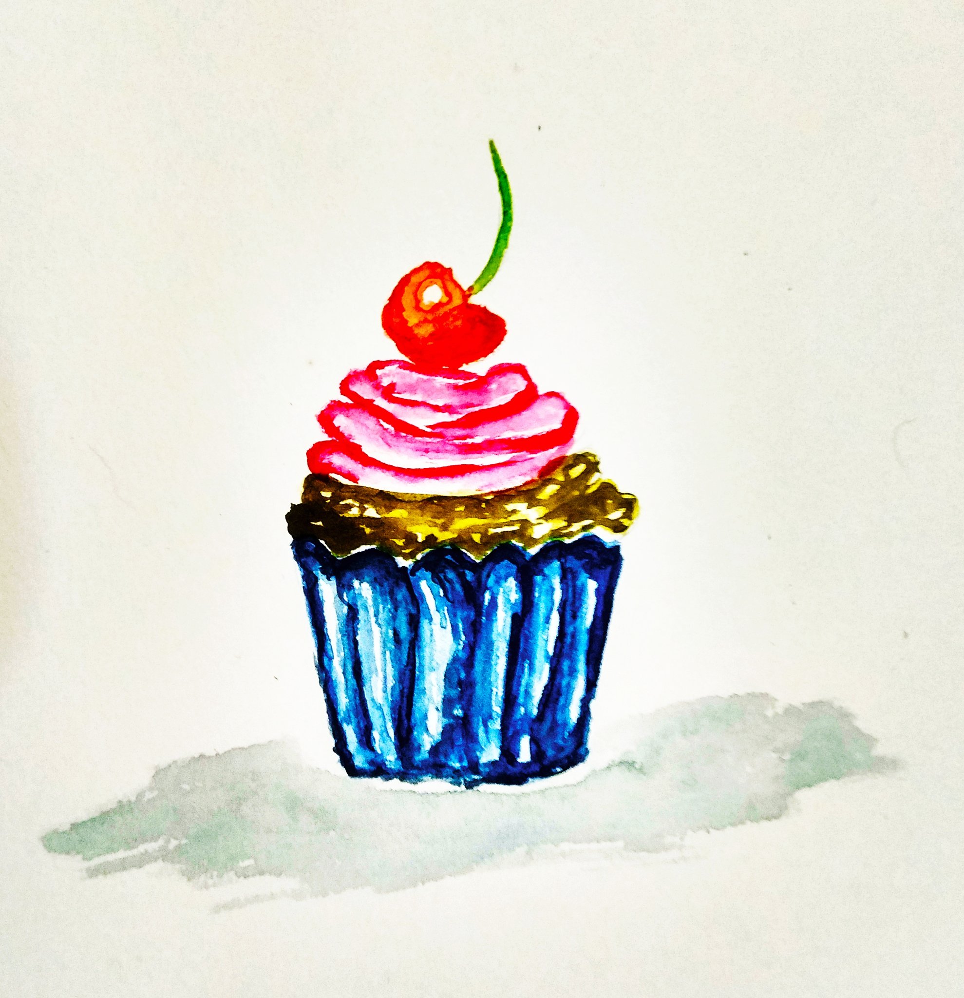 How to Draw a Realistic Cupcake step by step | Pencil Drawing for beginners  - YouTube