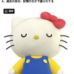 キティちゃん？!キティさんと呼びたいくらい…仏教とか勉強していらっしゃるような解答が凄い!