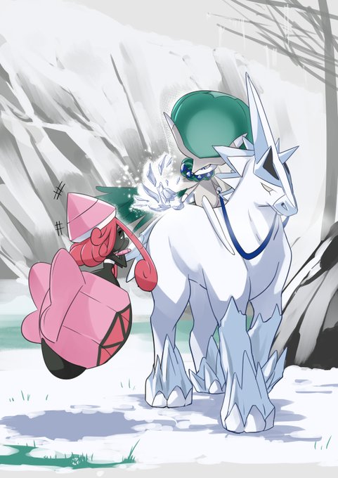 テテフちゃんとブリバドさん 