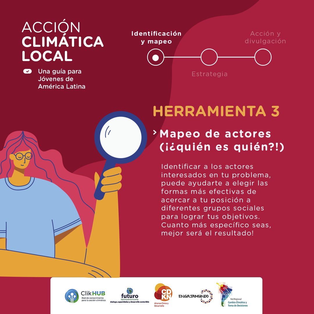 CDKN_LA's tweet photo. 🧐¿Quieres hacer algo para mejorar el mundo en el que vives?
▶️Te presentamos las #herramientas 3 y 4 de la Guía de #AcciónClimática con #tips clave para desarrollar tu acción

▶️Sigue las herramientas, descarga la guía👇https://t.co/QmprcIbXVj https://t.co/21ZnZt0ogK