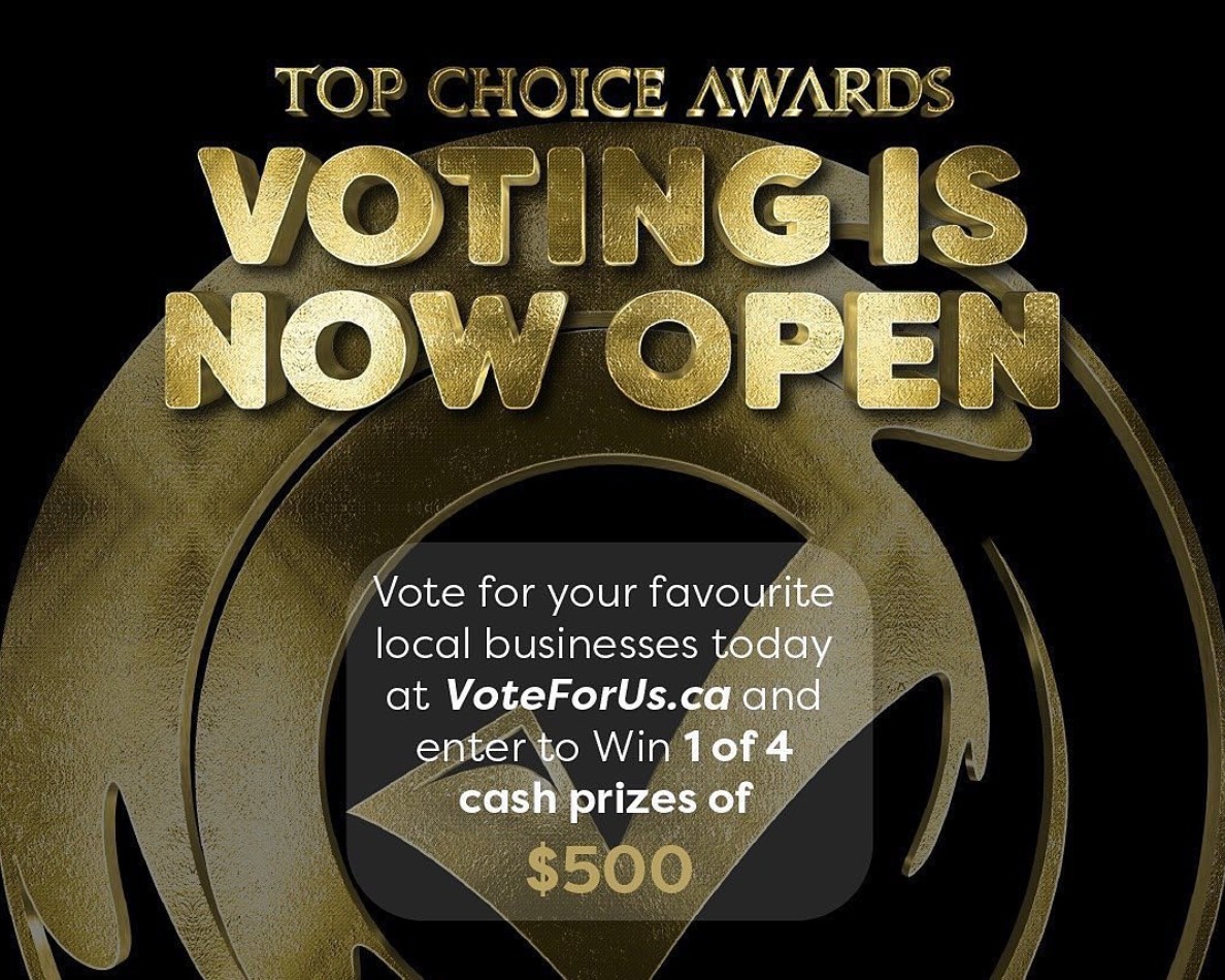 One week left to vote for your local favourites! <a href="/TopChoiceAwards/">Top Choice Awards</a>  • #Repost