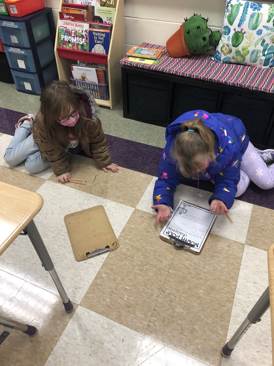 williamson_3rd's tweet photo. Starting the week off with a math challenge 🎅🏼 Who will unlock the North Pole first ?!? https://t.co/Nixu9bNmlJ