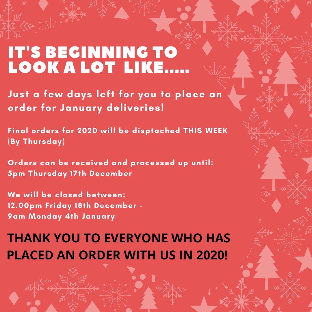 We're creeping closer to Christmas &amp; there are just a few days left to place an order for a guaranteed January deliver. Visit the website now to place your order: jbedford.co.uk 
#manufacturing #engineering #madeintheuk #christmas  #sitesafety #healthandsafety
