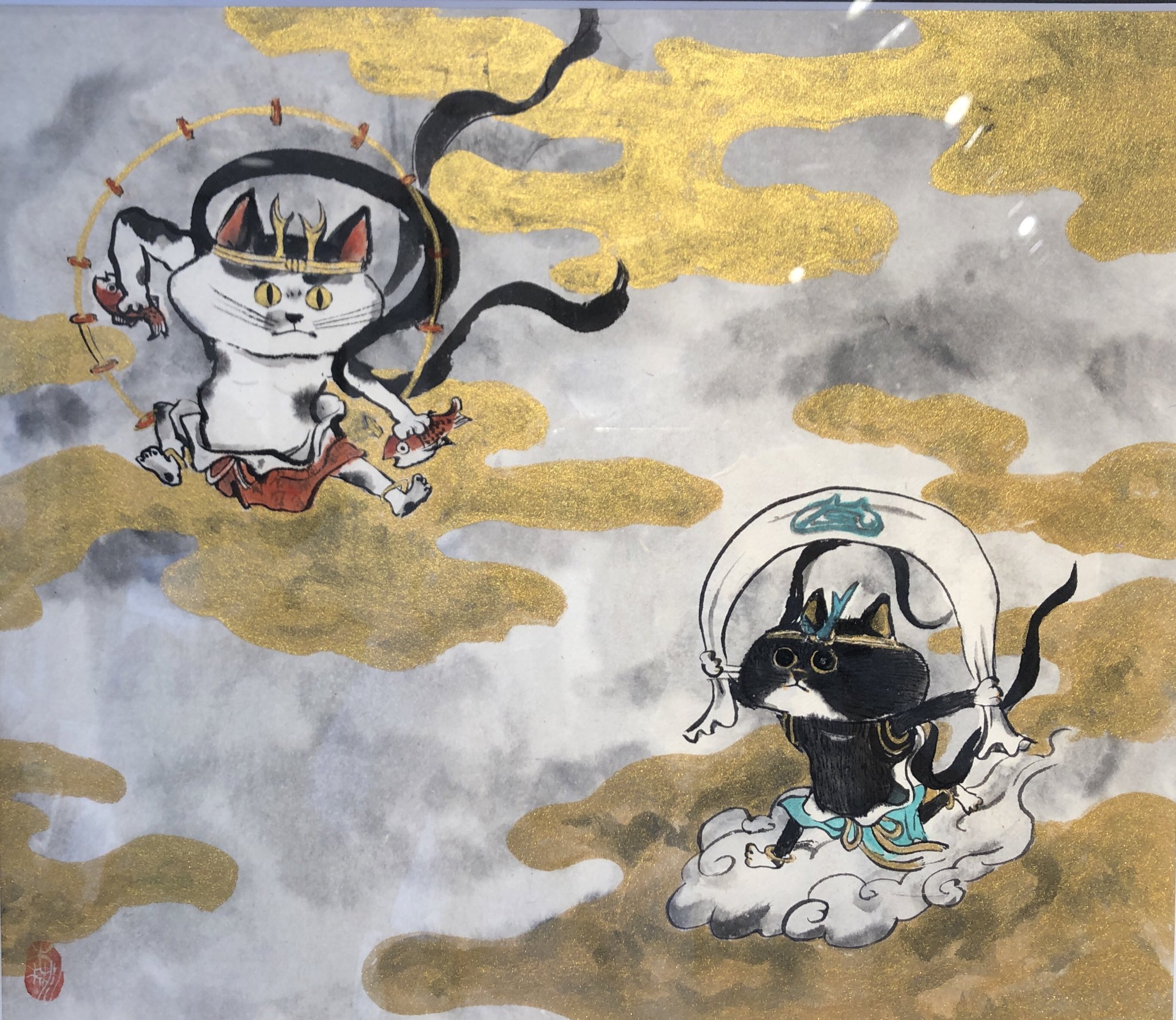猫野ぺすか 昨日は 母と母の友人と私の幼馴染と 森川さんの 墨ねこ 展へ T Co Pwktrnrv2w 森川水墨画個展 墨ねこ 12 10 12 16 リベストギャラリー 創 墨ねこ 森川幸人 水墨画 ギャラリー創 T Co Ayrdibp1vn Twitter