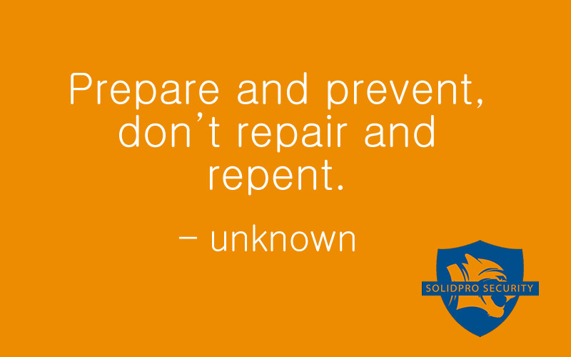 Solidprocompany's tweet photo. Prepare and prevent, don't repair and repent. - Unknown.
.
.
.
.
.
.
.
.
.
.
.
.
.
.
.
#MondayMotivation #Security #SefetyTips #repent #prevent #cctv #Barcelona #Chelsea #UCLDraw #SolidPro Round of 16 https://t.co/n8iMqPrkbT