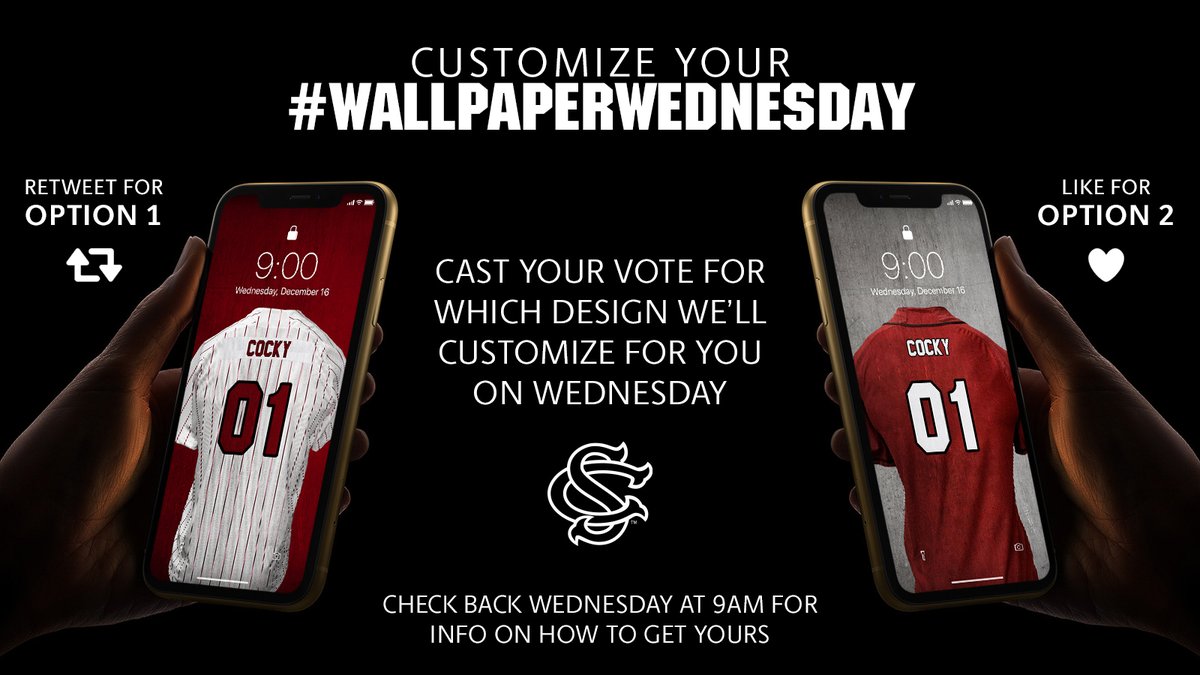 We've got a special #WallPaperWednesday coming up, but we need your vote first! #Gamecocks