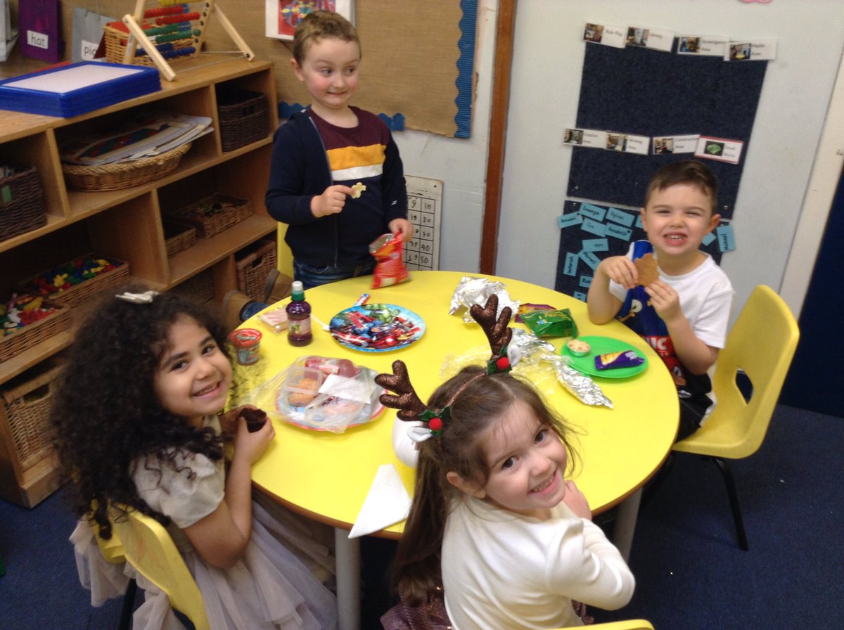 WilfridsSt's tweet photo. Party food and games at the Reception Christmas parties. https://t.co/TTHKMwKXdi