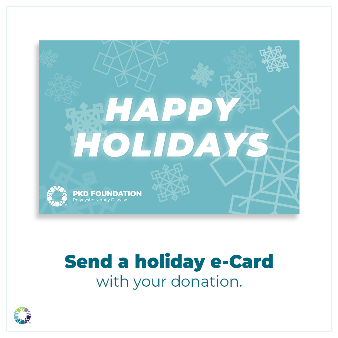PKDFoundation's tweet photo. New this year, you can send a holiday e-Card along with your tribute donation. 💌 Make sure to check the box next to “Dedicate my donation in honor or memory of someone,” then add your message and select the holiday e-Card. We’ll take care of the rest.
https://t.co/3YqyhrmAGI https://t.co/ffXXZ87T2M