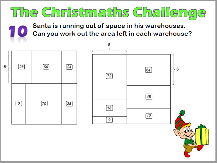 GES_MathsandCS's tweet photo. #ChristMATHS Challenge Double Delight- Day 10 and Day 11 are here, can you work out how much space Santa has left and how many elves he needs to finish his Christmas wish list?
#mathsadvent #Christmasmaths #adventchallenge
@GeorgeEliotSch https://t.co/7legriyqLj