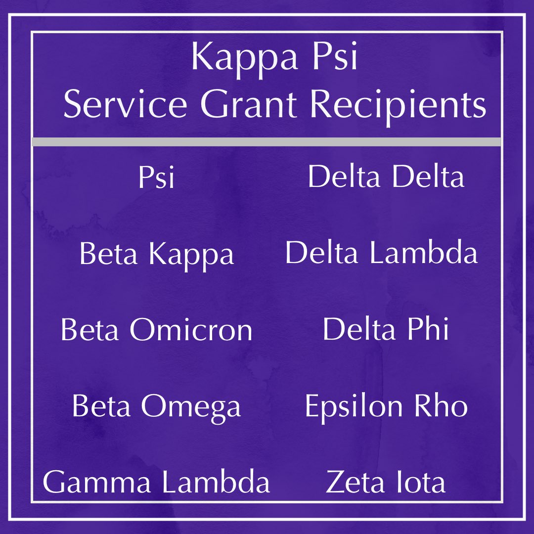 Kappa Psi tweet media