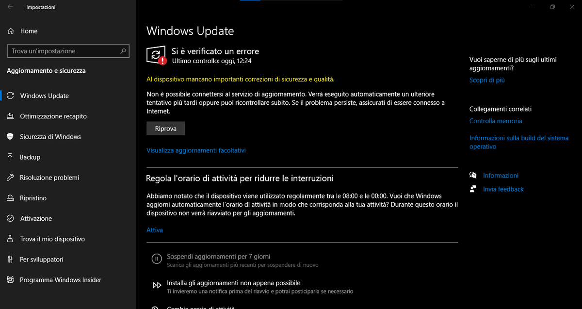Koax_koax's tweet photo. Hey esperti dell'internet che cosa sta succendo?
#Microsoft #microsoftaiuta #helpmicrosoft @MicrosoftAiuta #windowsupdate https://t.co/Uv09HxiCos