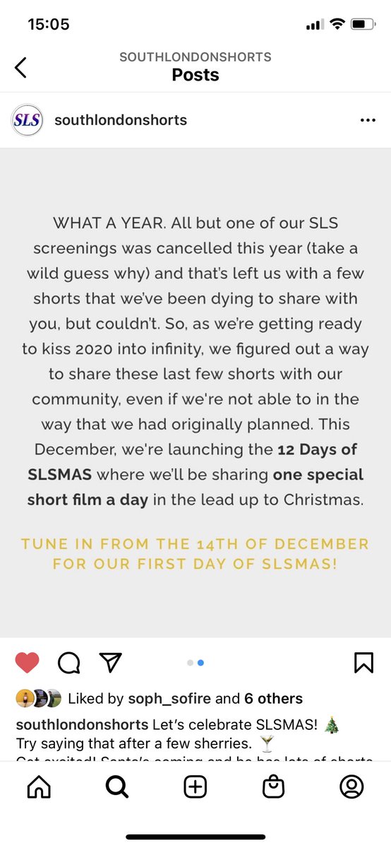 It’s the first day of #slsmas !!! 
For the next 12 days we’re going to be sharing the #shortfilms we couldn’t screen for u this year - starting with SAUCE! 

Directed by <a href="/danjdaniel29/">Daniel Daniel</a> Starrijg <a href="/MichaelWorkeye/">Michael Workeye</a> &amp; <a href="/AvigailTlalim/">Avigail Tlalim</a> 

Vimeo.com/473392462