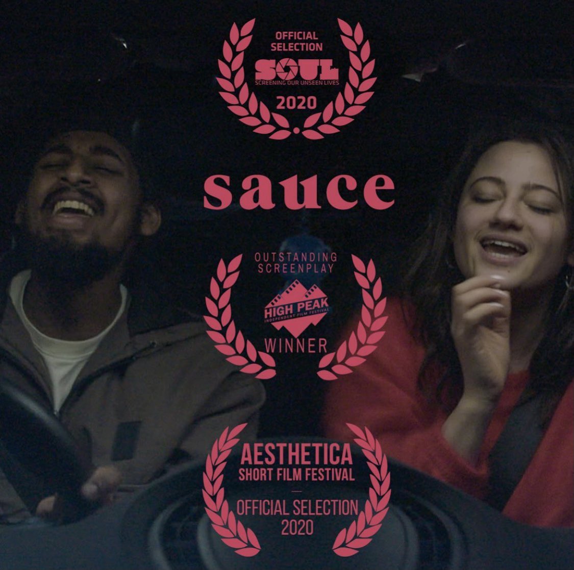 ShortsSouth's tweet photo. It’s the first day of #slsmas !!! 
For the next 12 days we’re going to be sharing the #shortfilms we couldn’t screen for u this year - starting with SAUCE! 

Directed by @danjdaniel29 Starrijg @MichaelWorkeye &amp; @AvigailTlalim 

https://t.co/c4foti2HtG https://t.co/0eHbpK3Zac