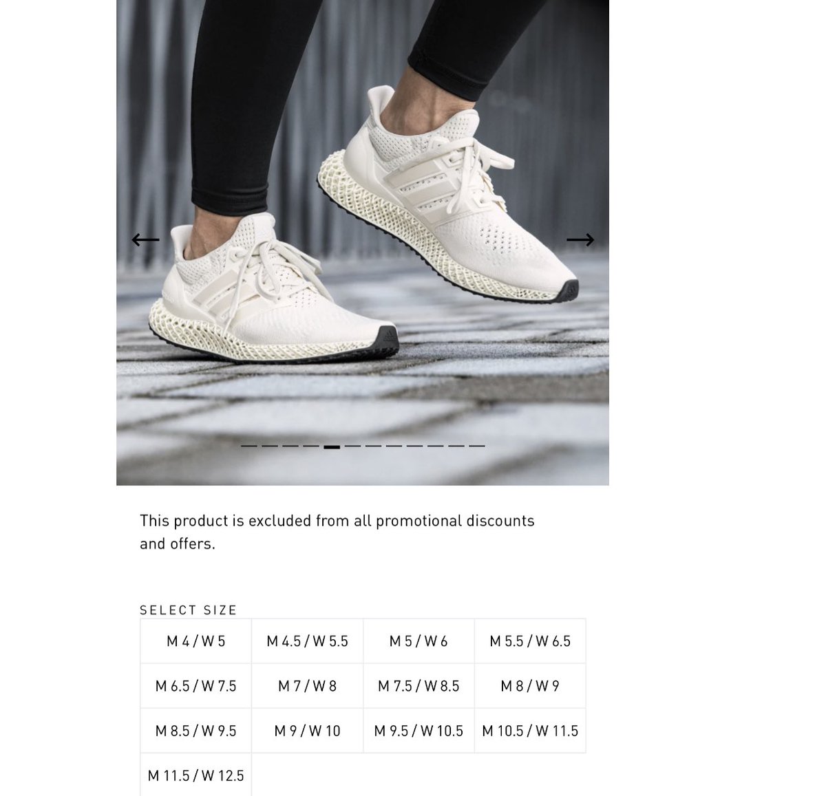 Few sizes back: adidas Ultra4D ‘Chalk White’

bit.ly/3nuk3Gc
bit.ly/3nuk3Gc

#AD