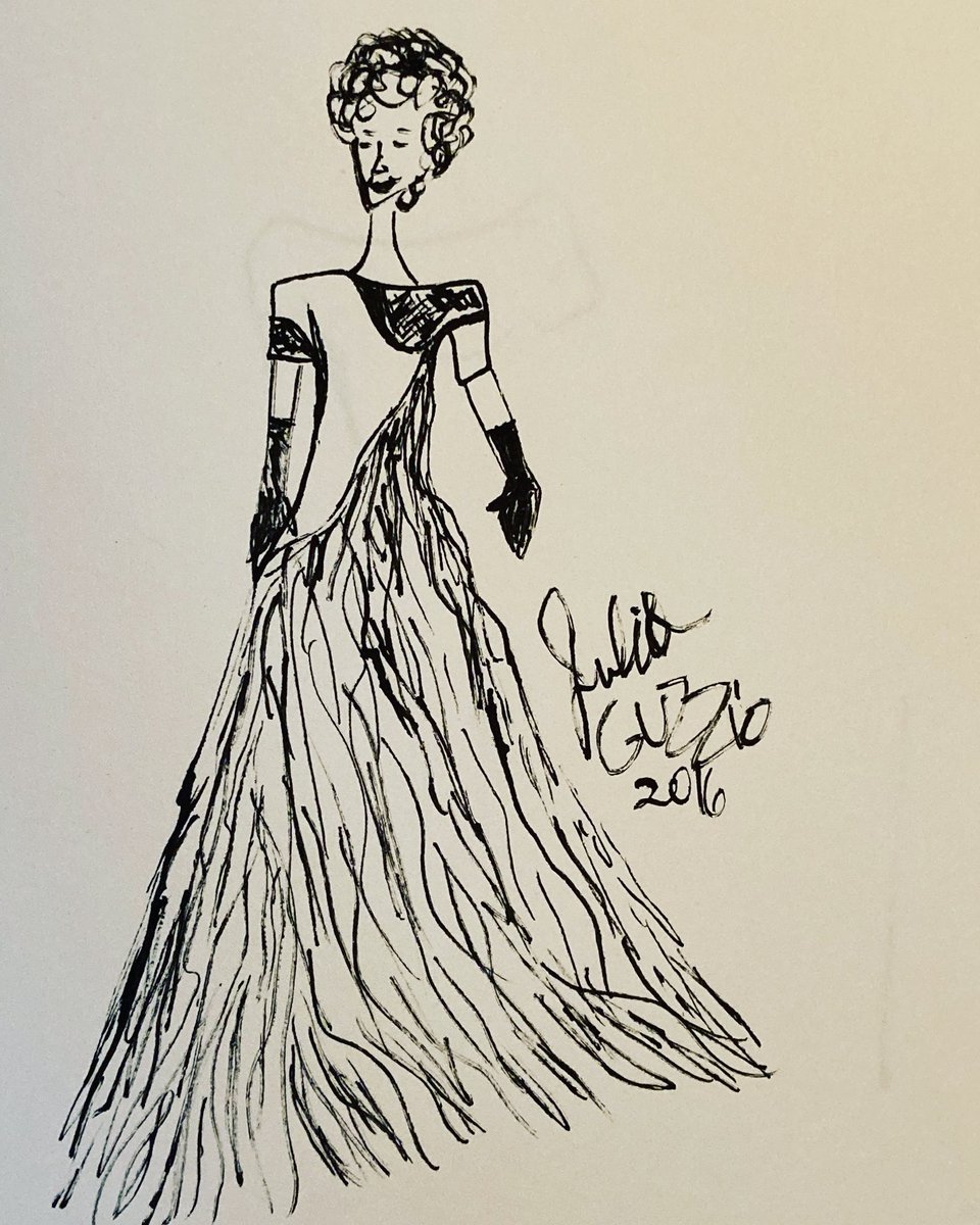 JuliaLaCcat's tweet photo. Found this imaginative figure drawing from 2016. I enjoy the expression I drew for the face. #dressdrawing #imagination #imaginitive #drawing #linedrawing #fashiondrawing #juliaguzzio https://t.co/lddlVJt8rv