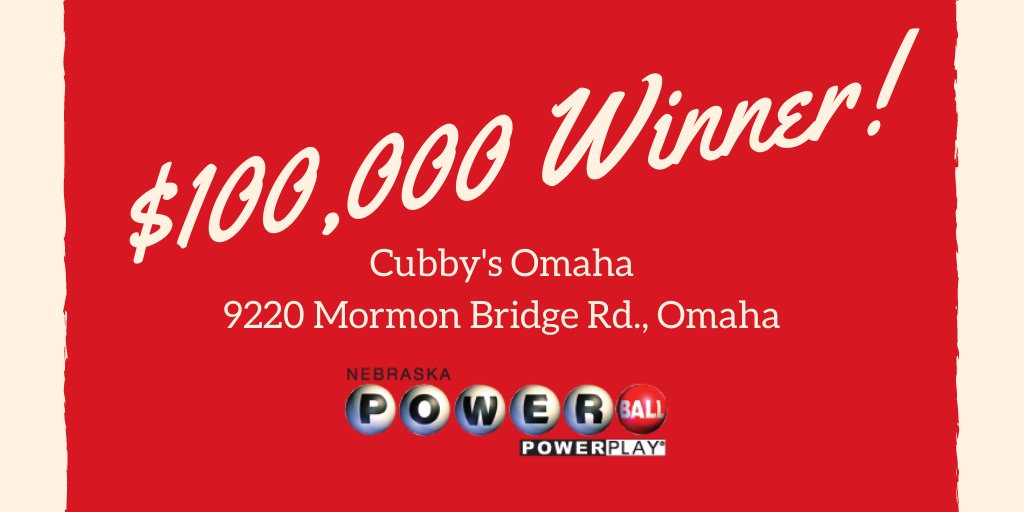 It was a big Saturday for winners, starting in Omaha where we had a $100,000 Powerball winner! Someone who bought a ticket with the Power Play option matched four of the five white balls (17, 54, 56, 63, 69) and the Powerball (20) and won big. https://t.co/ft4wAonBjY