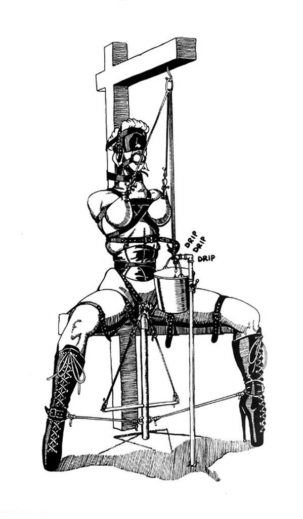 Self Bondage Harness Iron. 