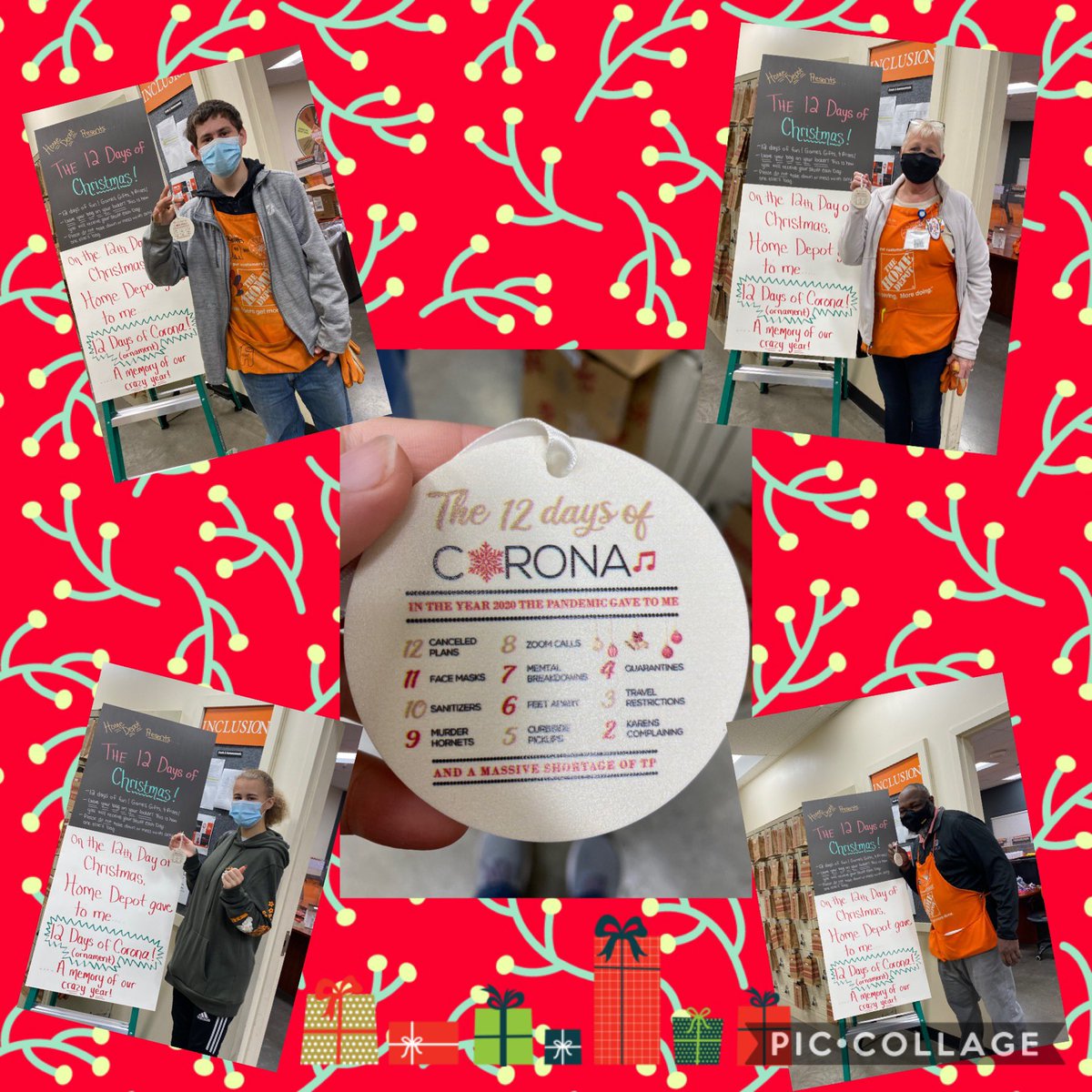 12 days of Christmas countdown at 0745 started yesterday with day 12! 12 Days of Corona! Christmas ornament!! Kick off to our two weeks of Christmas fun!