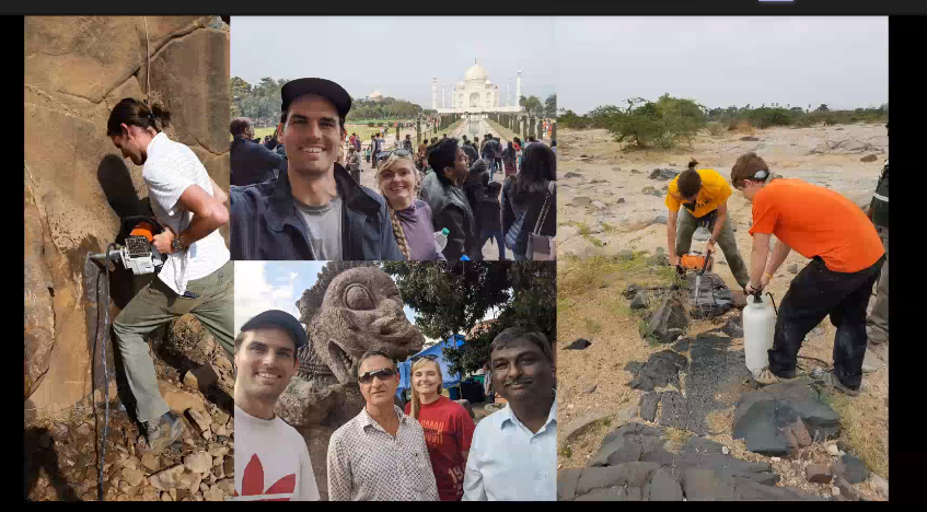 MrsMoorman1's tweet photo. A big "Thank you!" to Mr. Scott Miller @UFGeology for his engaging presentation and demonstrations on erosion, weathering and deposition. #ScientistsinFLSchools @UFEarthSystems @mrsK_IBSCI https://t.co/Z4oEbFxFV6