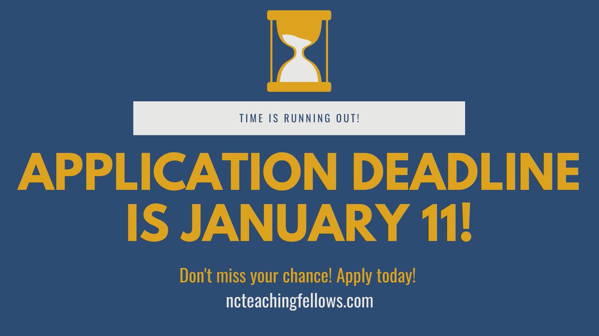 NC Teaching Fellows tweet media