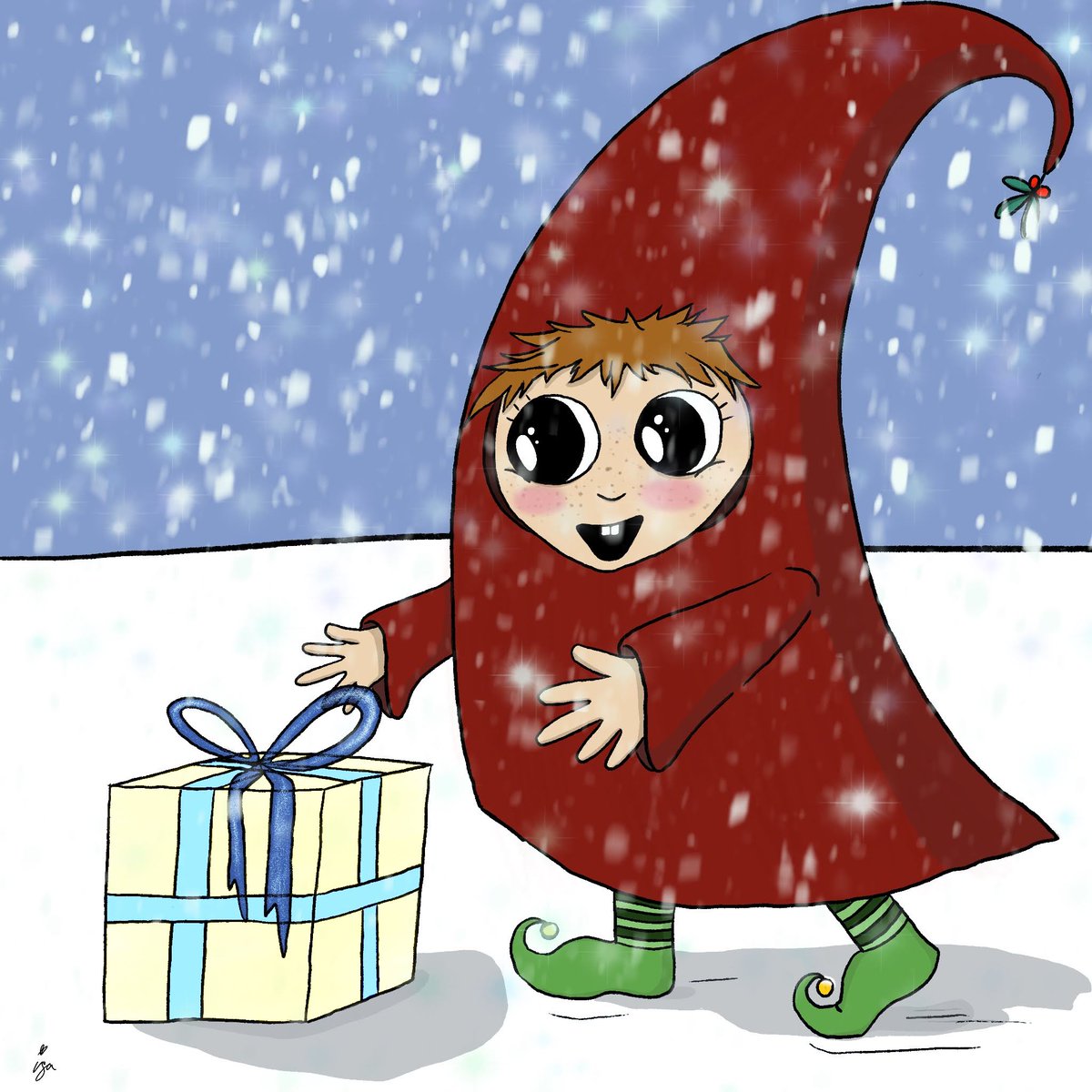 An IG dtiys for the holidays. Check out my IG for the artist who issued the dtiys. 

#dtiys #holidays #artshare #Xmas #ArtistOnTwitter #artist #artvsartist2020 #artist #digitalart #Procreate #procreatebrushes #dtiyschallenge