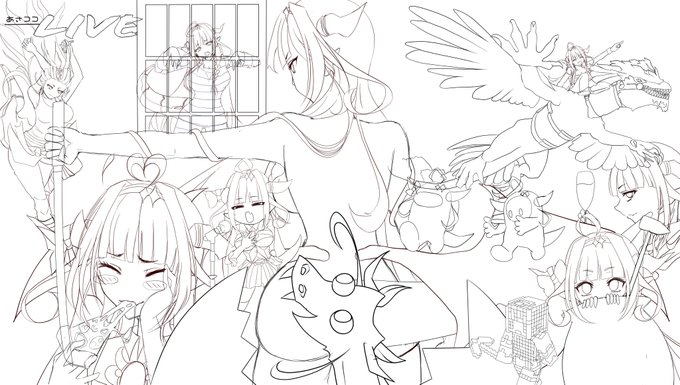 よし、あと龍の入れ墨描いて下書き完成する
それと今日の配信とてもよかった
やっぱ会長がいないと楽しくない
一周年に向けて私も頑張ろう
おかえり、会長。 