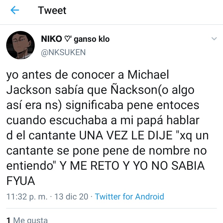 kpopconpebre's tweet photo. el michael ñackson https://t.co/iBsdWKNYhq