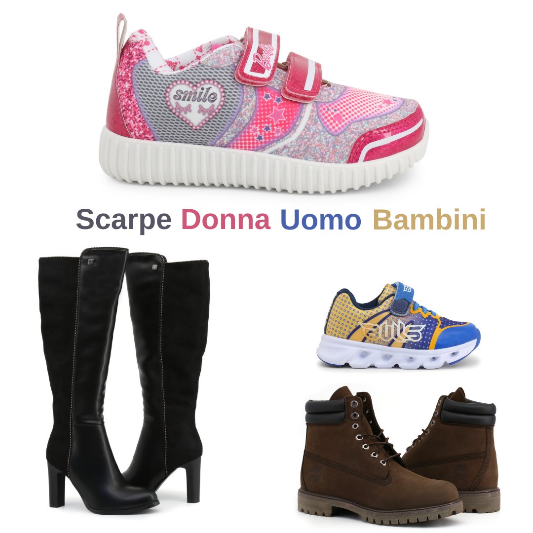 Vi proponiamo scarpe firmate da donna, uomo e bambini a prezzi incredibili❗️ Spedizioni gratuite 🚛per ordini di soli 29 euro. Resi sempre gratuiti 😃
#scarpe #scarpedonna #scarpeuomo #scarpebambini #scarpebimbi #scarpebambina #scarpebambino #scarpebimbo #scarpebimba #14Dicembre