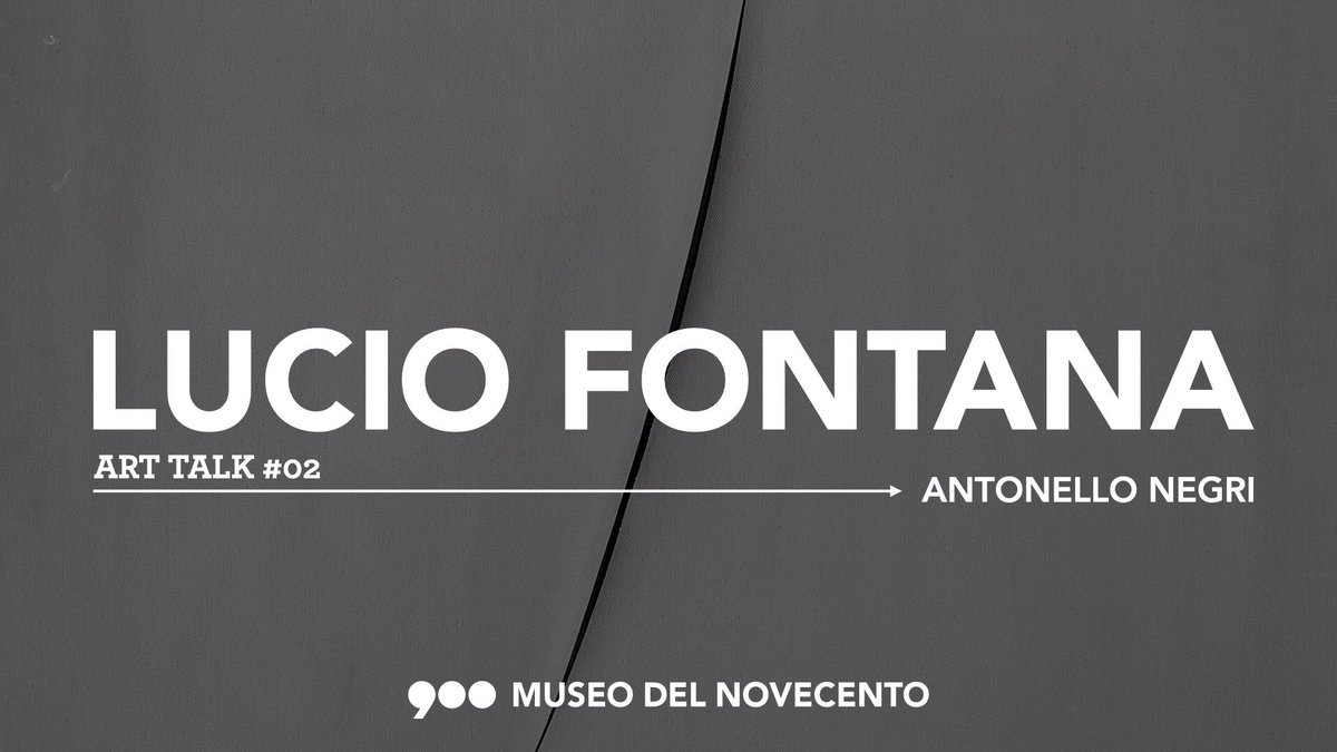 #Raccontidel900 Art Talk 02

Antonello Negri racconta Lucio Fontana: il 16 dicembre alle 18.30, segui in diretta la nuova lectio magistralis del Museo del Novecento di Milano.

Qui per collegarsi
youtu.be/OuhUMKSdhXA