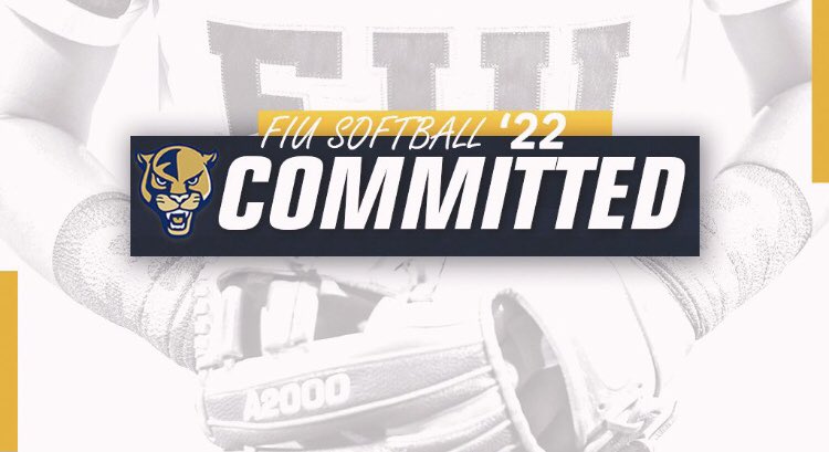 morgan_adams_04's tweet photo. I’m humbled and blessed to announce my commitment to @FIUSoftball!! So incredibly thankful all of the coaches, teammates, family, and friends who have helped me on this amazing journey! Go Panthers! 💙💛@ChrisSteiner20 @JeremyLeak @hunter38allen @TGF_16_National @topgunfastpitch https://t.co/CpJrQ5xUQ6