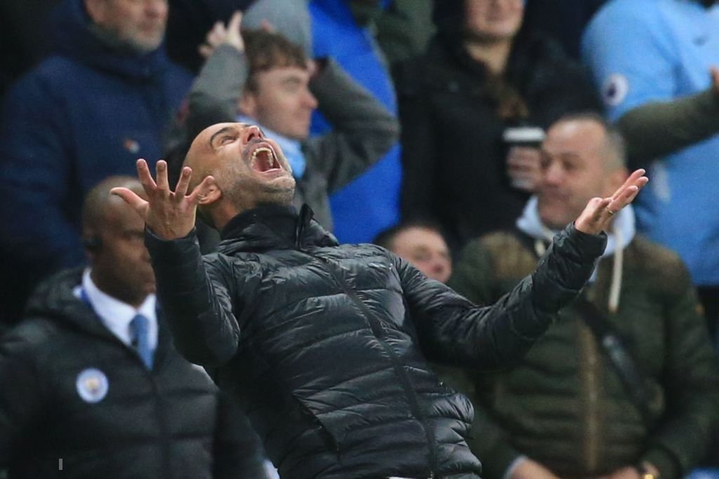 A thread of pictures of Pep Guardiola but as you scroll down he gets happier: