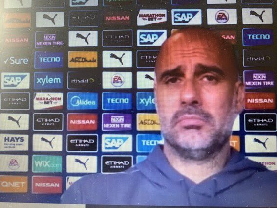 A thread of pictures of Pep Guardiola but as you scroll down he gets happier: