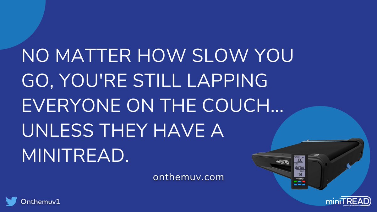 Onthemuv1's tweet photo. Netflix + Exercise Fix anyone?? Visit https://t.co/0xoOkdqWaq or search "Onthemuv" on Amazon to start walking laps even while sitting on your couch!

#mondaythoughts #mondaymotivation #miniTREAD https://t.co/51pMsra7f8