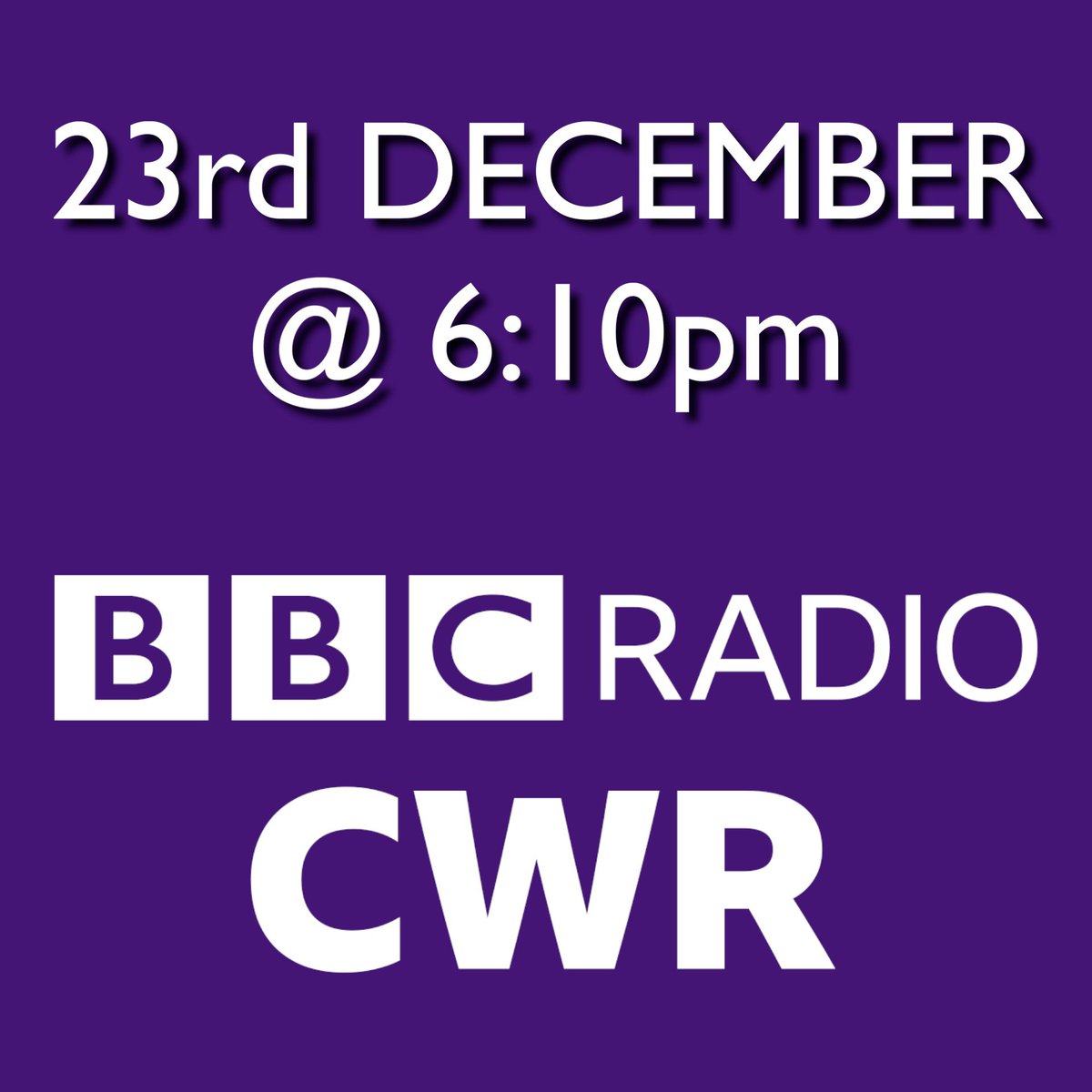 We are thrilled to announce that our radio drama VOICES OUT OF THE AIR by Mark Carey is being broadcast on <a href="/BBCCWR/">BBC Coventry & Warwickshire</a> on 23/12/2020 at 6:10pm!

Listen LIVE on FM, DAB, or on <a href="/BBCSounds/">BBC Sounds</a> here:

bbc.co.uk/sounds/play/li…

For more information visit runhome.co.uk/voices