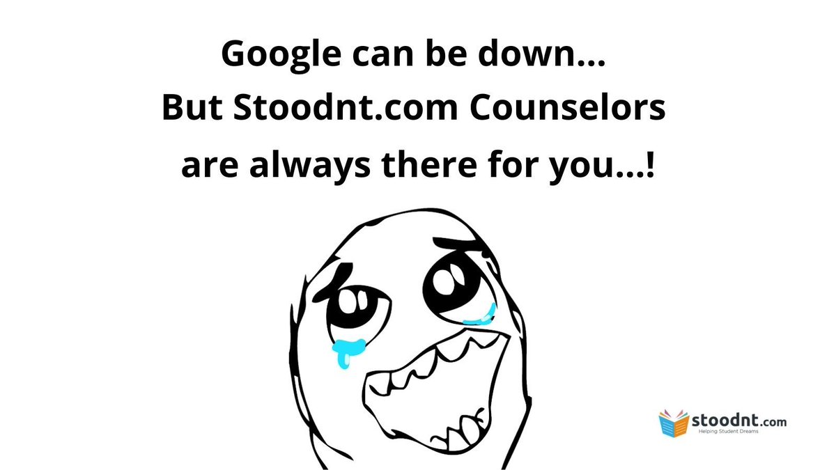teamstoodnt's tweet photo. Maukey pe chuka 🤣 🤣
.
.
https://t.co/uJVB7k3s0m
.
.
#googledown #google #youtube #gmail #stoodnt #studyabroad #careercounseling #collegeadmissions #careeradvice #meme https://t.co/WcDjPijwKF