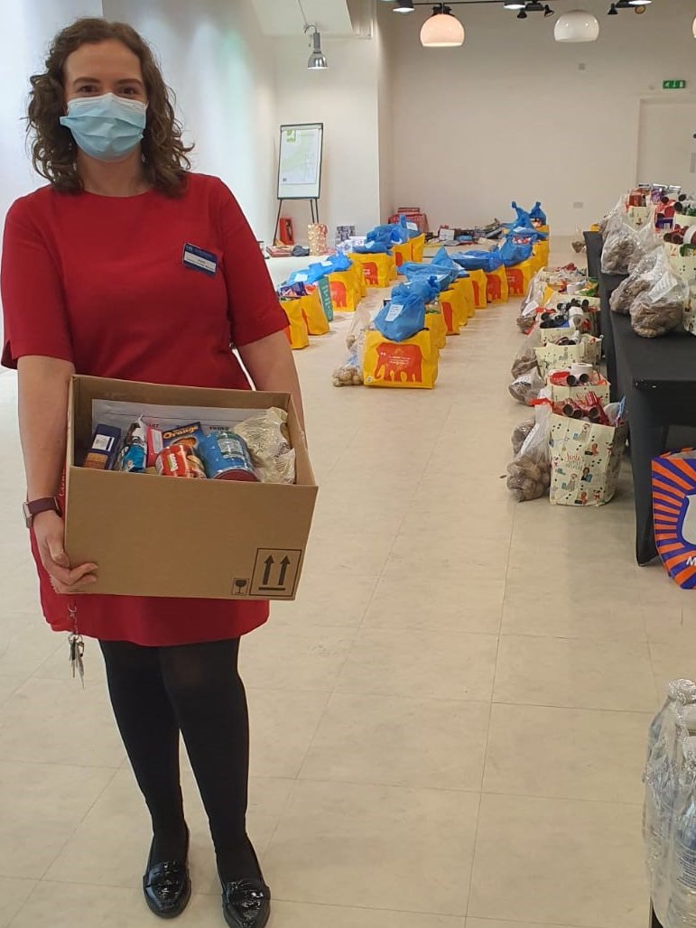 A MASSIVE thank-you for supporting Home Start and their food bank appeal with Castle Mall. The staff <a href="/GordonsChemists/">Gordons Chemists</a> + <a href="/newlook/">New Look</a> very kindly donated to this appeal along with the kind people of Antrim Town.  We have been able to pack hampers for 56 local families this Christmas.