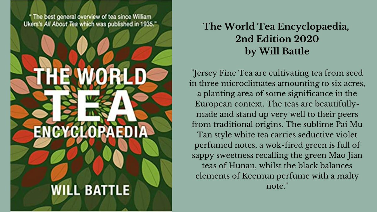 The 2nd edition of <a href="/Willfinetea/">Will Battle</a>'s brilliant The World Tea Encyclopaedia has finally arrived! Just in time, before my dog-eared 1st edition perishes from constant use. 

A beautifully written, comprehensive and informative book. And Battle says sweet things about our teas!