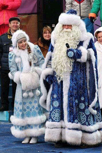 DED MOROZ or 'Grandfather Frost' predates Christianity as the Slavic wizard of winter. He brings presents to good children, often delivering them on New Year's Eve. Ded Moroz is sometimes accompanied by Snegurochka or Снегурочка, the 'Snow Maiden' #GothicAdvent #MythologyMonday