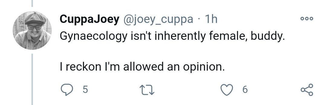  #nooneissayingsexdoesntexist but describing female anatomy as female anatomy is transphobic. 