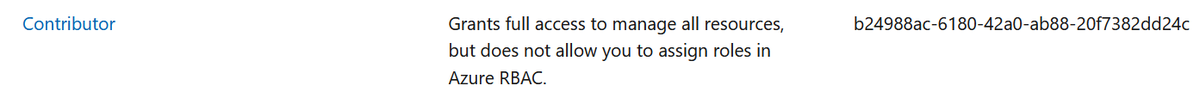 SolarWinds monitors the cloud (Azure) and requires rights to do so:Select Contributor or Reader in the Role field. If Contributor is used, it "Grants full access to manage all resources, but does not allow you to assign roles in Azure RBAC." https://support.solarwinds.com/SuccessCenter/s/article/Configure-Azure-IAM-permissions-for-cloud-monitoring-in-the-Orion-Platform?language=en_US&r=125&ui-knowledge-components-aura-actions.KnowledgeArticleVersionCreateDraftFromOnlineAction.createDraftFromOnlineArticle=1