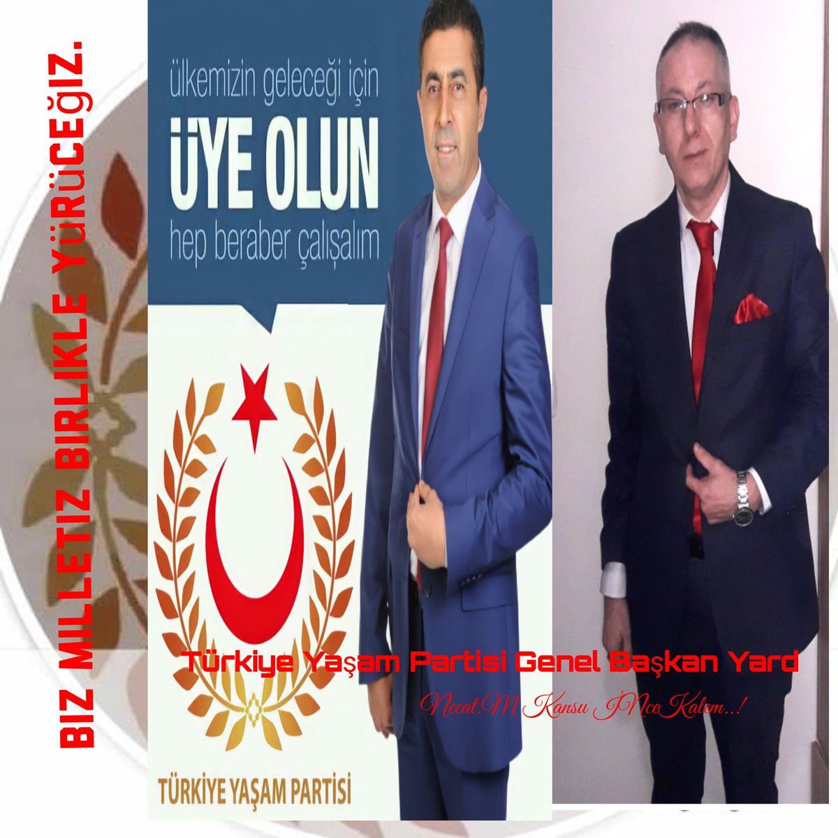 BaskanStk's tweet photo. GÜCÜMÜZ MİLLET İŞİMİZ.HİZMET MİLLETİMİZLE YÜRÜYECEZ İKTİDARA 
HAYDİ TÜRKİYE GELİN  BİRLİKTE YÜRÜYELİM AŞALIM TÜM ENGELLERİ.YÜCE MİLLETTİN BİZLER VEDEHULLAHLARIYIZ https://t.co/JeDkHjr25D