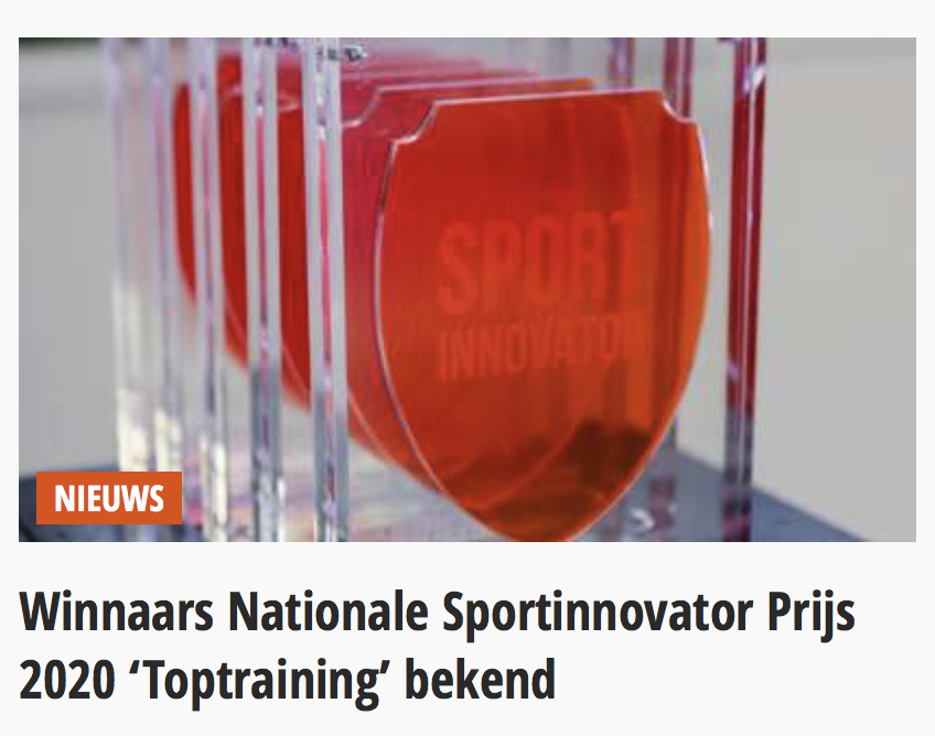 De Meetschaats heeft de Nationale Sportinnovator Prijs gewonnen! Dit project probeert voor iedere schaatser de ideale schaatsslag te bepalen. Het levert feedback over de techniek die vertaald wordt naar feedback waar de coach op kan sturen. Link: sportinnovator.nl/nieuws/winnaar…