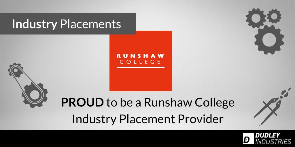 We're proud to be working with Runshaw College and help support their industry placement scheme.
#industryplacement #workexperience #careers