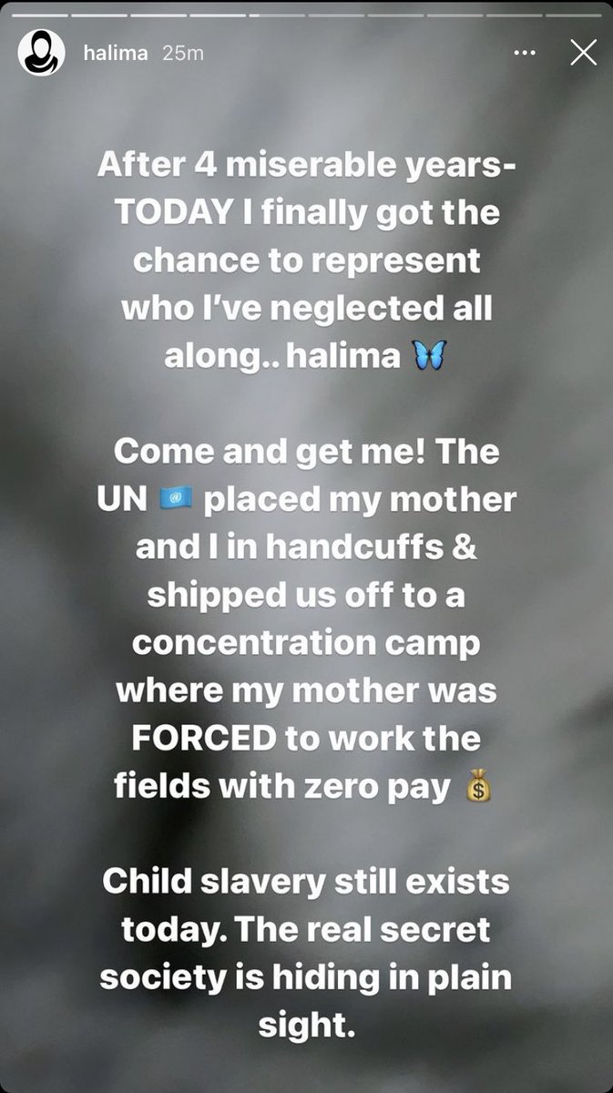 Halima out here exposing eeeeeveryone. First the fashion industry, now UNICEF
