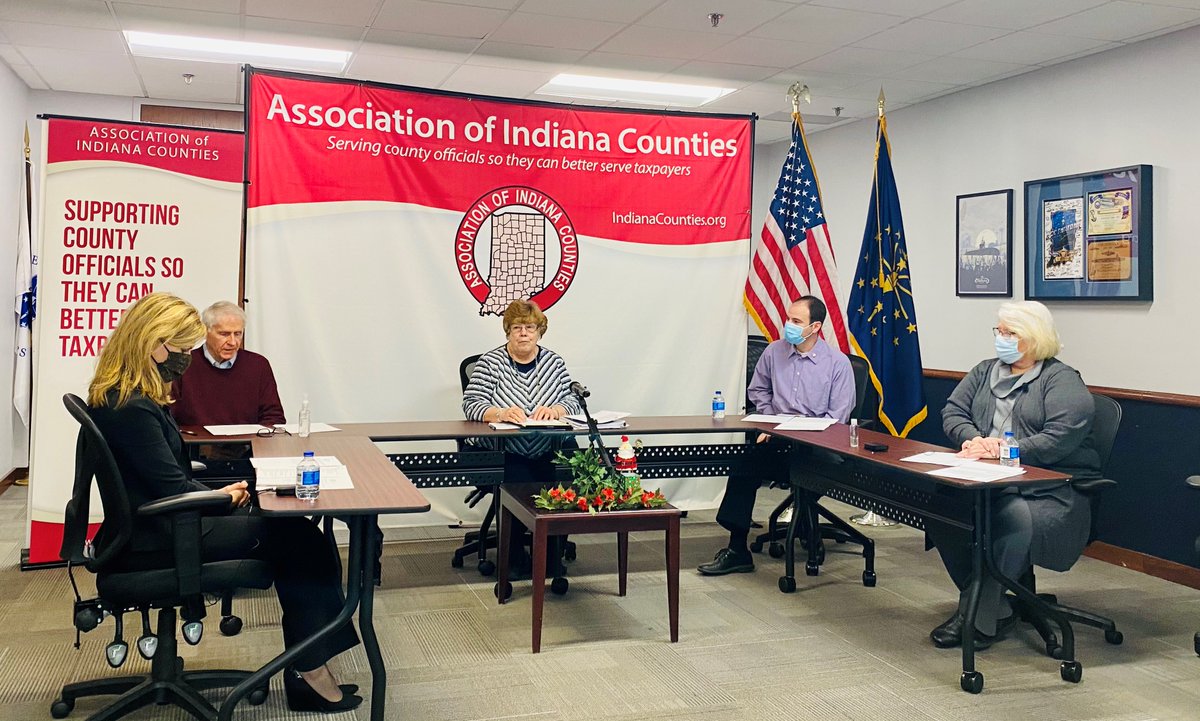 INcounties's tweet photo. Today, we are recording sessions for the Indiana County Councils Association’s Newly Elected Officials Affiliate Meeting.  We are kicking off week two of virtual learning for our county officials. #INcounties https://t.co/eIzDRFsbSD