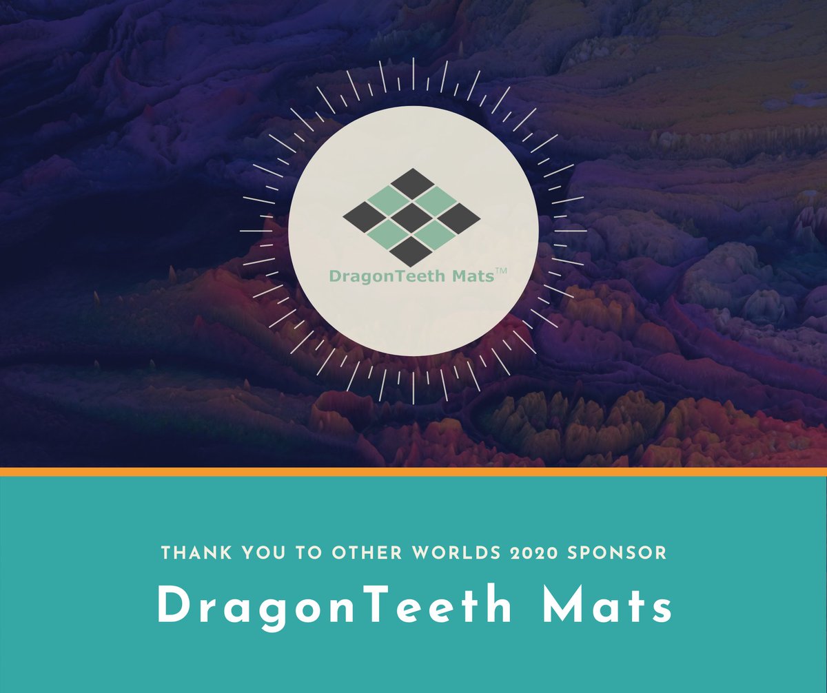 OtherWorldsATX's tweet photo. An out of this world thank you to our Other Worlds 2020 Sponsor: DragonTeeth Mats! 🚀

Thanks to our sponsors, our Other Worlds Film Festival Year 7 was one to remember!

#DragonTeethMats #OtherWorldsSponsor #OtherWorlds2020 #OW2020 https://t.co/D8pHs5xq46