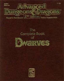 What is the best  #RPG book about dwarves?