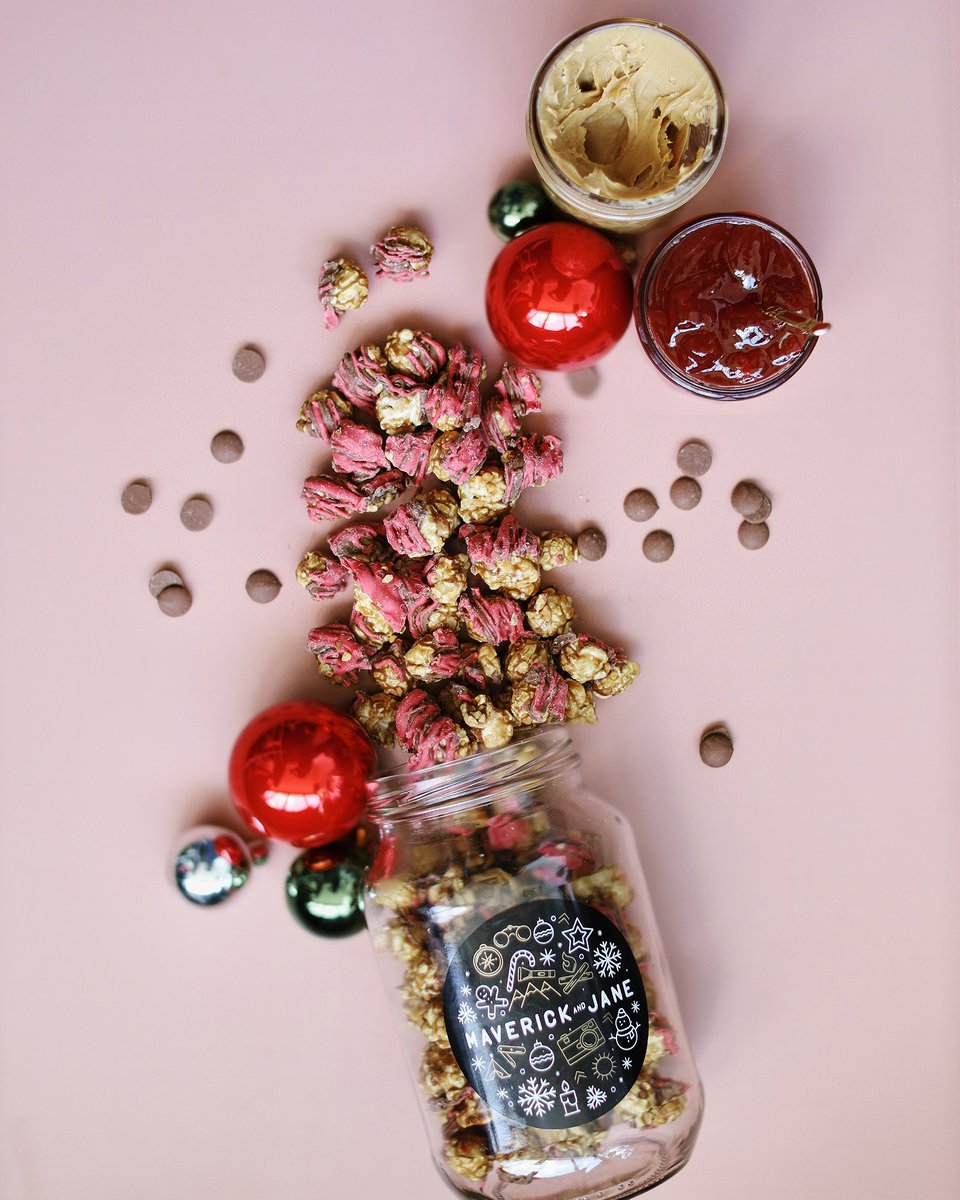 Make way for our incredible Peanut Butter and Jelly Popcorn! We're calling it PBJ Pls Mom! cos you're gonna be serving alot of it whilst the kids get their full bout of fun this holiday 🤣 Already available in-store and online on maverickandjane.co.za
