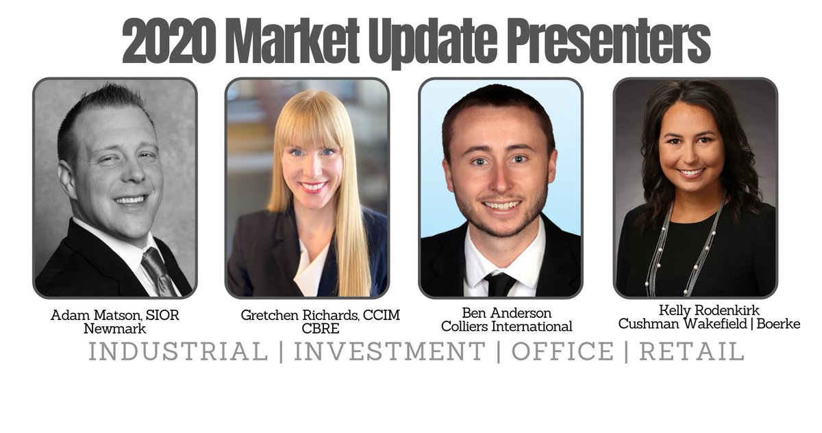 Are you all set for the <a href="/CARW1/">CARW</a> and <a href="/NAIOPWisconsin/">NAIOP Wisconsin</a> #2020MarketUpdate?  Join us on December 15 @ 3:00 for virtual speed networking and the 2020 Commercial Real Estate Market Update.  We cover industrial, retail, office, and multifamily. Tickets on sale now👉tinyurl.com/ydylbhpw